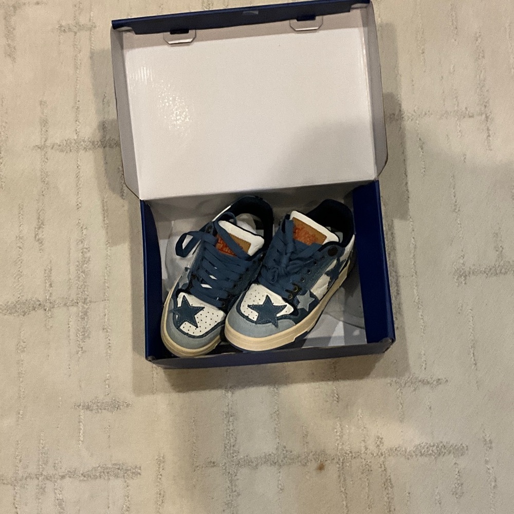 Aelfric Eden Kids Sneakers - Blue and White